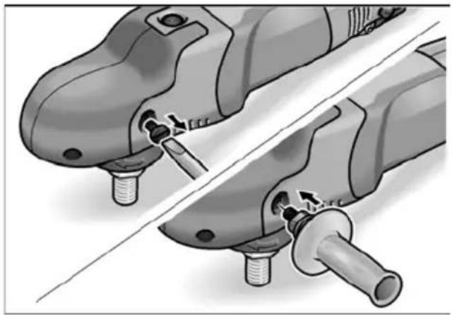Flex PE 14-2 150 - Montar o punho adicional - 1