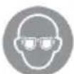 Flex XCE 10-8 125 - Symbols on the power tool - 2