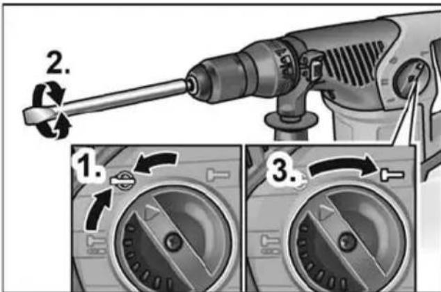 Flex CHE 4-32 R - Regular a posição do cinzel - 1