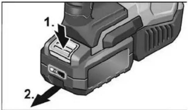 Flex CHE 2-26 18.0-EC - Introducción/cambio de la batería - 2