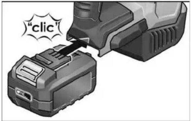 Flex CHE 2-26 18.0-EC - Introducción/cambio de la batería - 1
