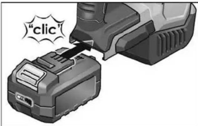 Flex CHE 2-26 18.0-EC - Vloženie/výmena akumulátora - 1