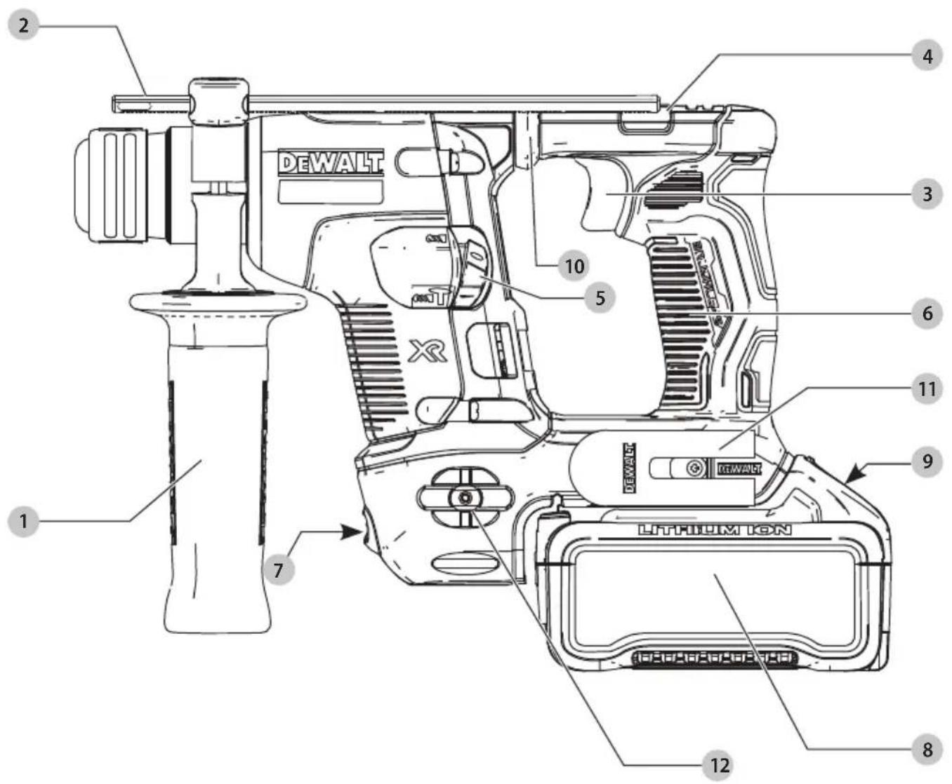 DEWALT DCH172 - 1
