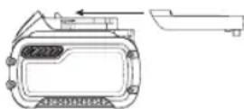 DEWALT DCD240 - Μεταφορα της Μπαταριας FLEXVOLT™ - 1