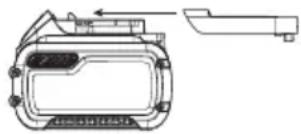 DEWALT DCC1018 - FLEXVOLT™-akun kuljetus - 1