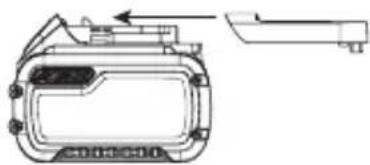 DEWALT DCB118 - TRANSPORT DE LA BATTERIE FLEXVOLT - 1
