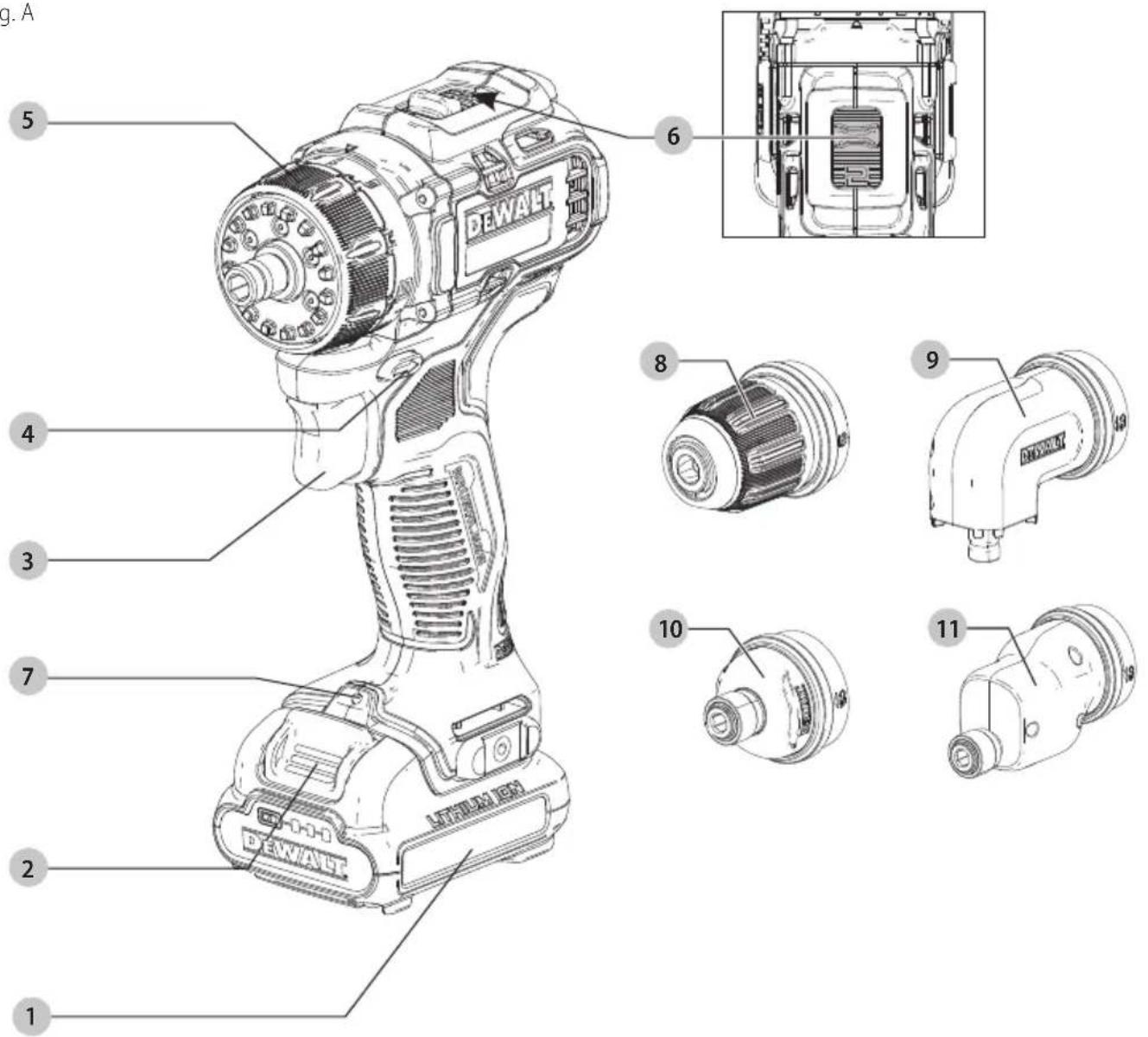 DEWALT DCD703 - 1