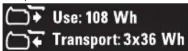 DEWALT DCD805 - Transport af FLEXVOLT™ batteri - 2