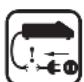 DEWALT DCD805 - Labels op de oplader en accu - 7