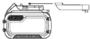 DEWALT DCF512 - Μεταφορα της Μπαταριας FLEXVOLT™ - 1