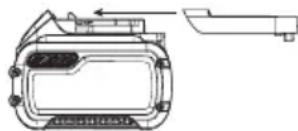 DEWALT DCF513 - FLEXVOLT™-akun kuljetus - 1