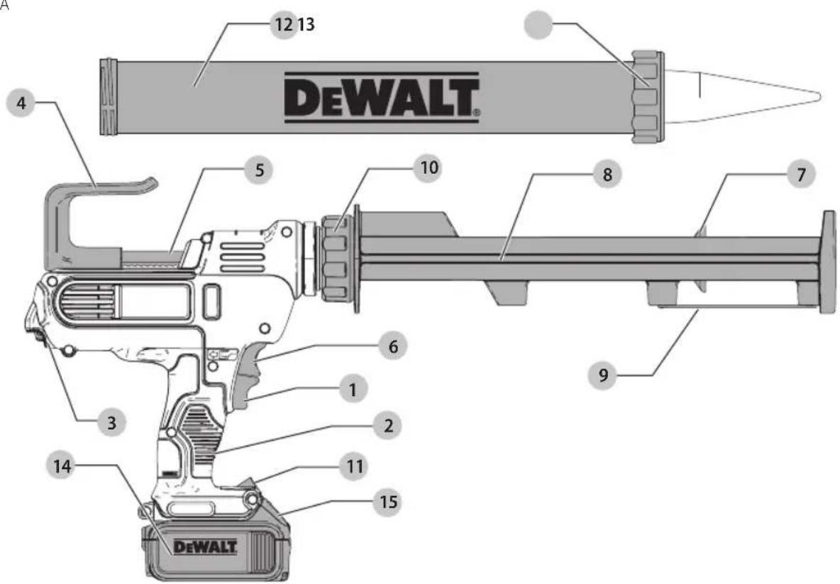 DEWALT DCE581 - 1