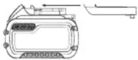 DEWALT DCE581 - Transportar a bateria FLEXVOLT™ - 1
