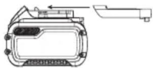 DEWALT DCF850 - Transport af FLEXVOLT™ batteri - 1