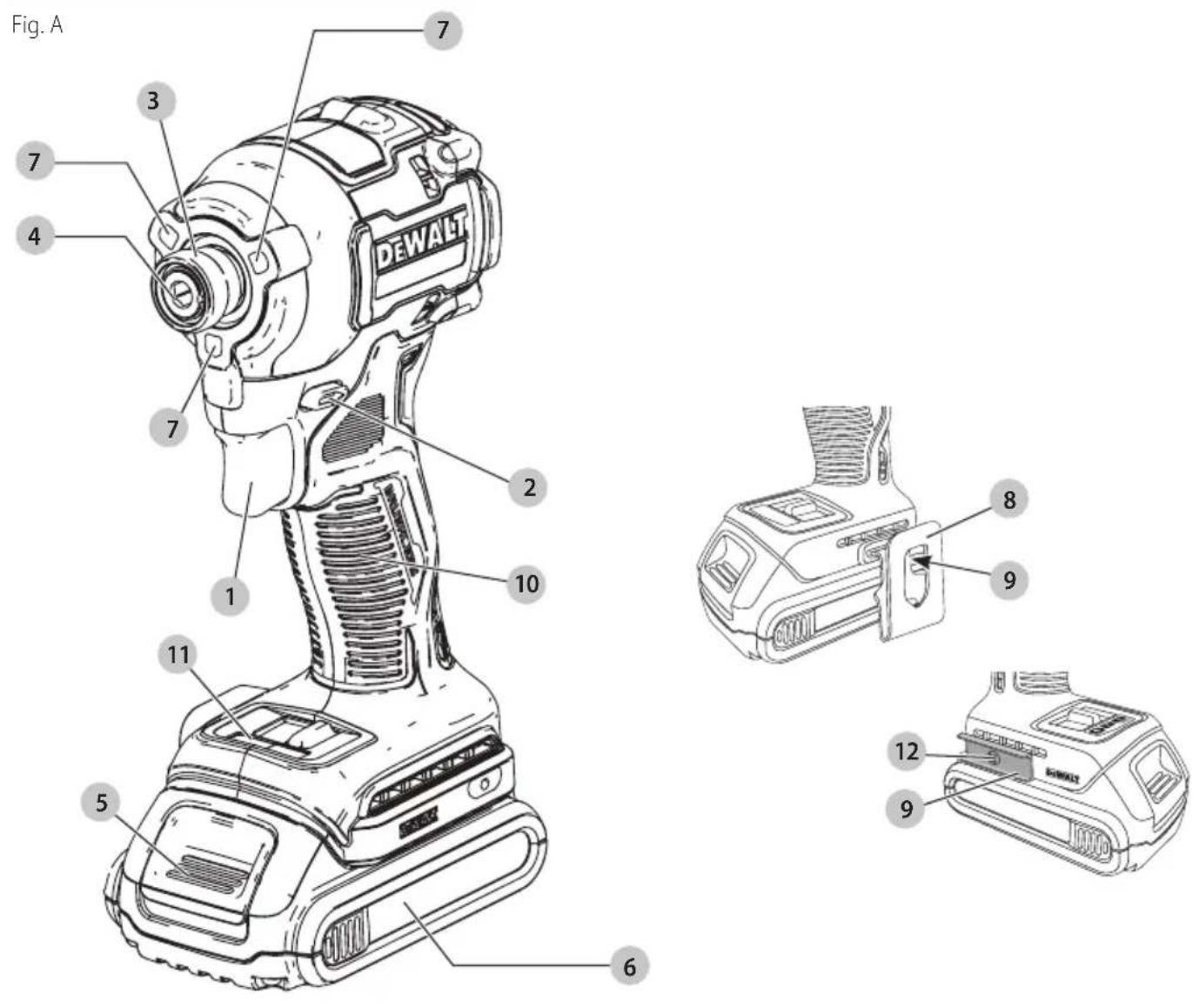 DEWALT DCF850 - 1