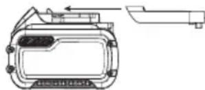 DEWALT DCF922 - FLEXVOLT™-akun kuljetus - 1