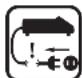 DEWALT DCF900 - Labels op de oplader en accu - 7