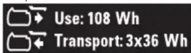 DEWALT DCF900 - Transport af FLEXVOLT™ batteri - 2