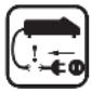 DEWALT DCG460 - Labels op de explader en accu - 6