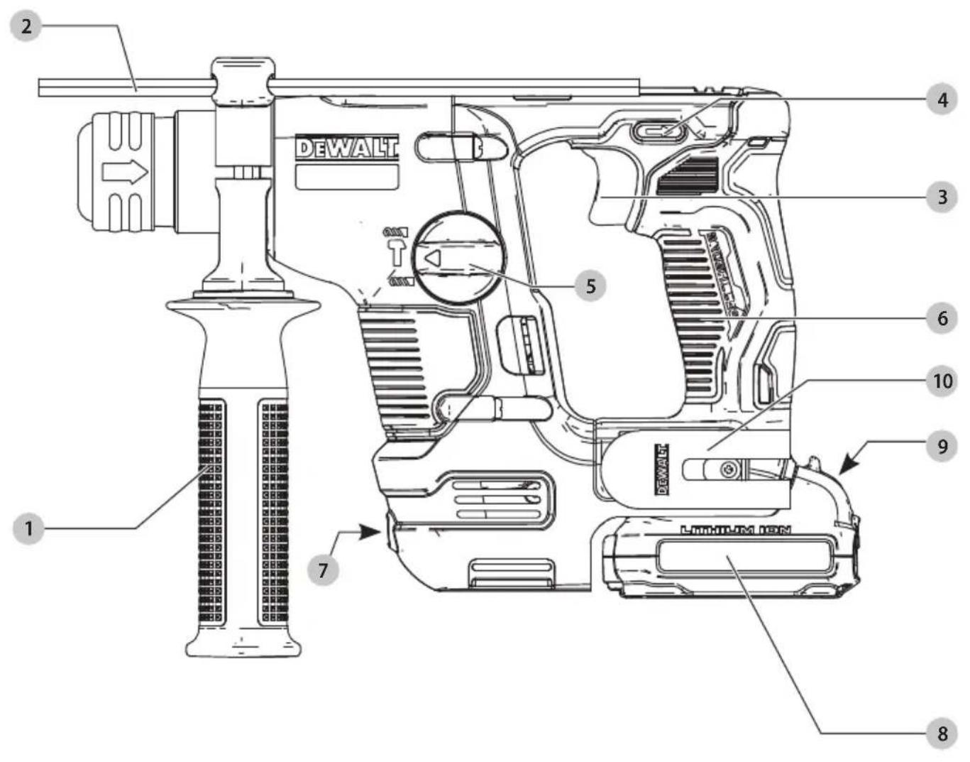 DEWALT DCH072 - 1