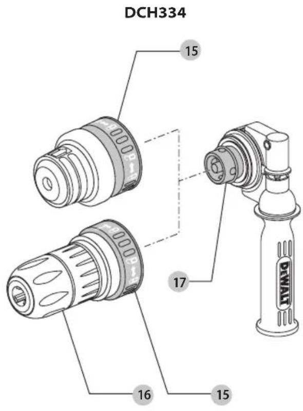 DEWALT DCH334 - 6