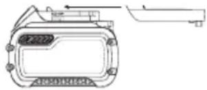 DEWALT DCM572 - Transportar a bateria FLEXVOLT™ - 1
