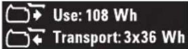 DEWALT DCM572 - Transport af FLEXVOLT™ batteri - 2
