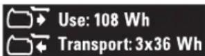 DEWALT DCS365 - Transport av FLEXVOLT™ batteriet - 2