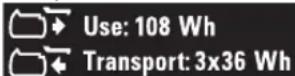 DEWALT DCS365 - Transport de la batterie FLEXVOLT™ - 2
