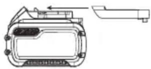 DEWALT DCS377 - Transportar a bateria FLEXVOLT™ - 1