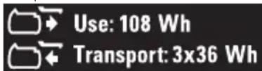 DEWALT DCS382 - Transport af FLEXVOLT™ batteri - 2