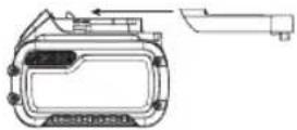 DEWALT DCL044 - Transportar a bateria FLEXVOLT™ - 1