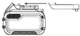 DEWALT DCL044 - FLEXVOLT™ Bataryanın Taşınması - 1