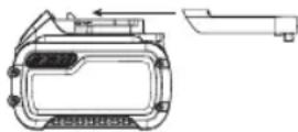 DEWALT DCS579 - Transportar a bateria FLEXVOLT™ - 1