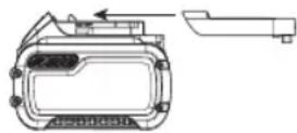DEWALT DCS576 - ΜΕΤΑΦΟΡΑ ΤΗΣ ΜΠΑΤΑΡΙΑΣ ΤΕΧVOLT™ - 1