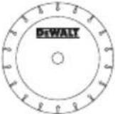 DEWALT DWE4277 - N'UTILISEZ PAS - 31