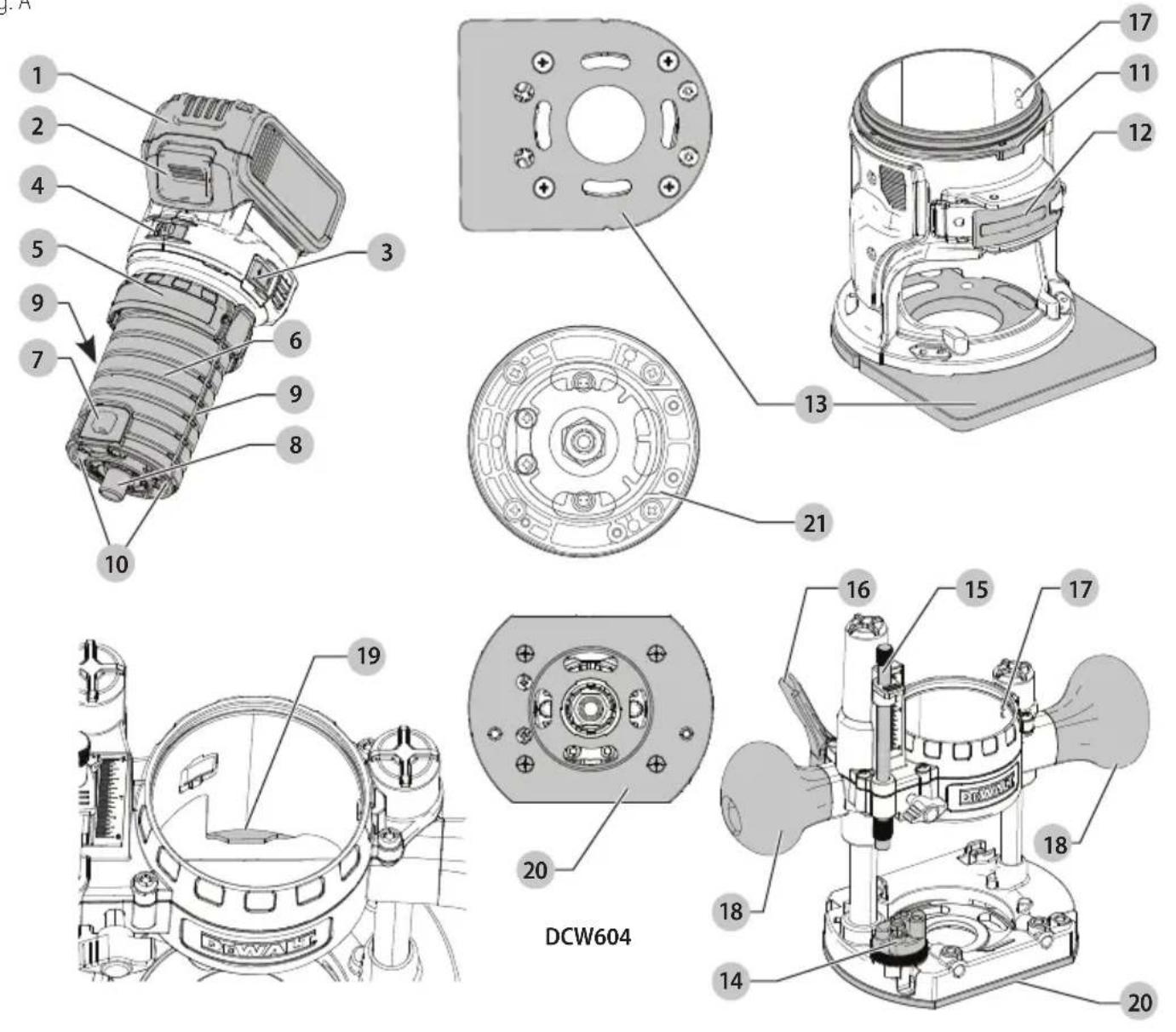 DEWALT DCW604 - 1