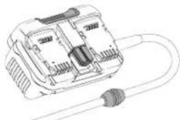 DEWALT DHS780 - Using the DCB500 Corded Power Supply - 1