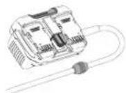 DEWALT DHS780 - De voeding met netsnoer DCB500 - 1