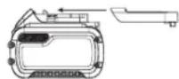 DEWALT DHS780 - Transportar a bateria FLEXVOLT™ - 1