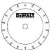 DEWALT DWE4347 - Guide Voyant - 22