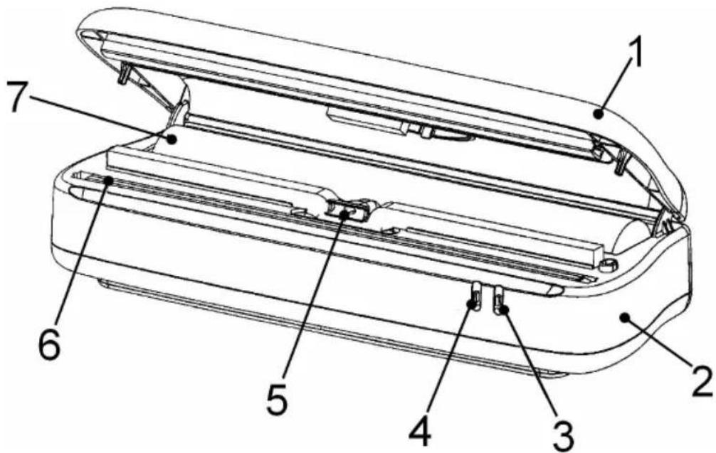BOMANN FS 1014 - Übersicht der Bedienelemente - 1