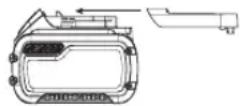 DEWALT DCS727 - Transportar a bateria FLEXVOLT™ - 1