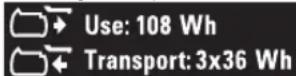 DEWALT DCS727 - Transportera FLEXVOLT™ batteriet - 2