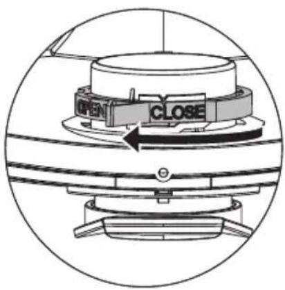 Starmix ISC Compact M-1625 - Grozāmā aizbīdņa darbināšana - 1
