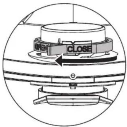 Starmix ISC Compact M-1625 - Funcionamiento de la válvula giratoria - 1