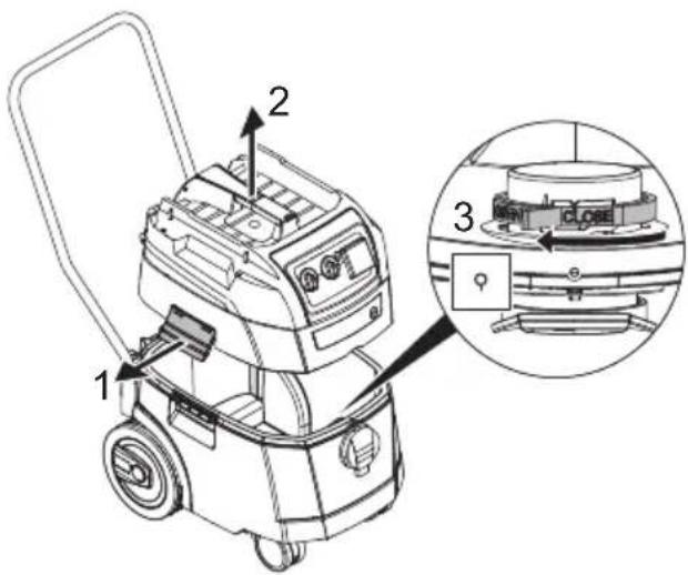 Starmix ISP iPulse M-1635 - Betjene rotasjonsbryteren - 1