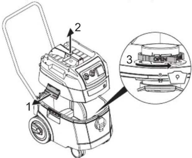 Starmix ISP iPulse M-1635 - Obsluha otočného posúvača - 1