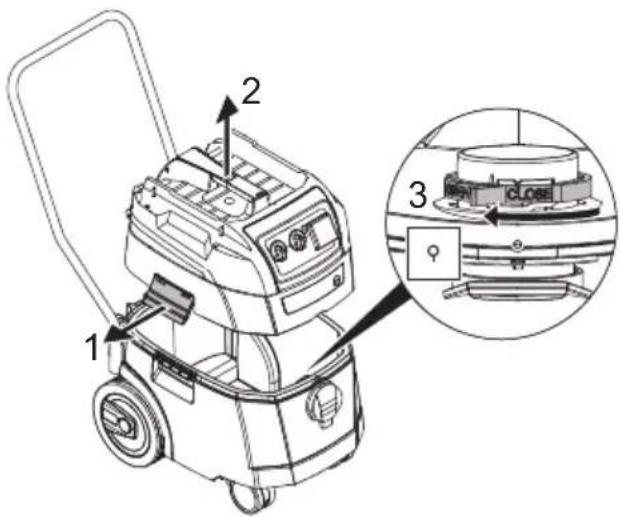 Starmix ISP iPulse L-1635 - Utilizarea glisorului rotativ - 1