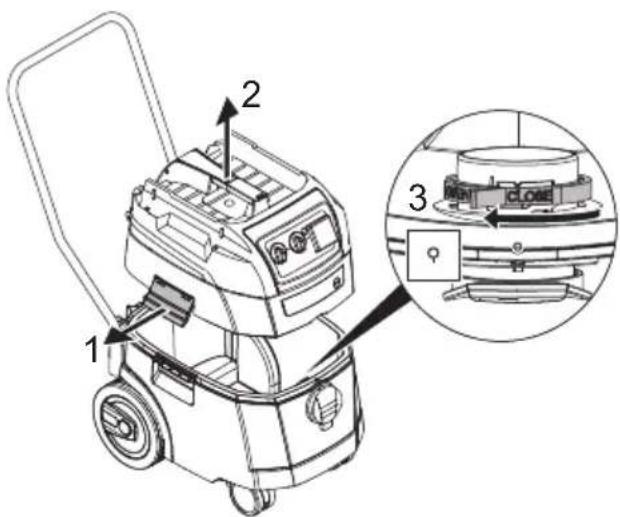 Starmix ISP iPulse L-1635 - Operar o controlo deslizante rotativo - 1